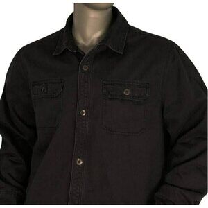 ALESBURY  Casual Button Up Shirt 2XL Men Thick Fabric
